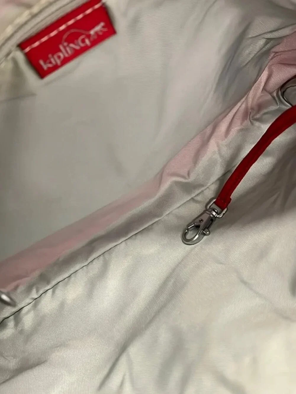 Kipling Red Nylon Shoulder Bag